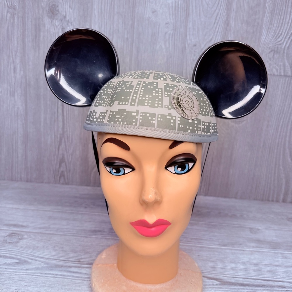 Disney Parks Star Wars Death Star Adult Mickey Mouse Ears Hat accessory